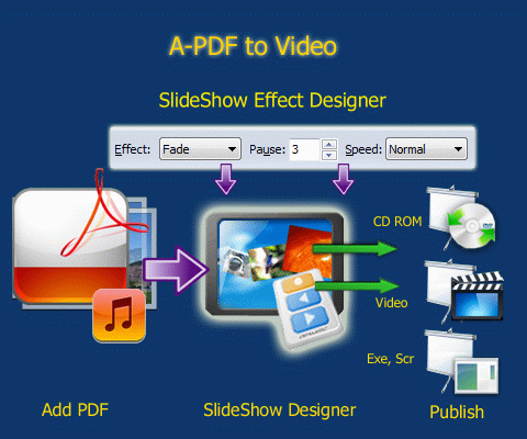 It is the screenshot of A-PDF to Video